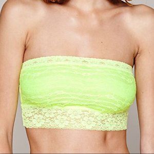 Free People Lace Scallop Bandeau - Medium